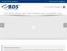 Tablet Screenshot of bdsva.com